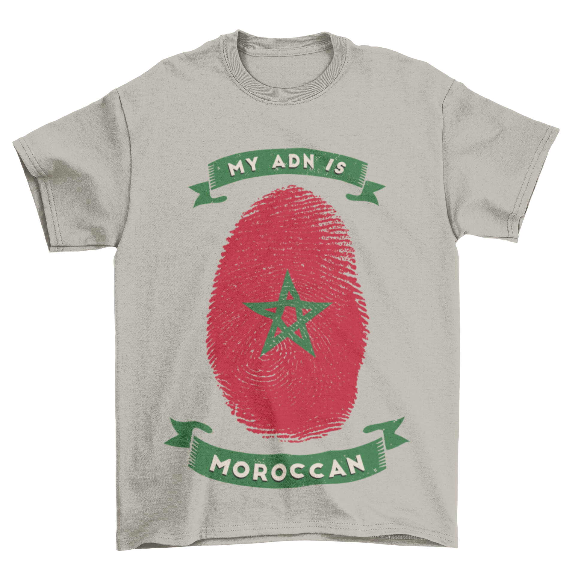 A customizable t-shirt design featuring a fingerprint and editable text for personalized fashion.